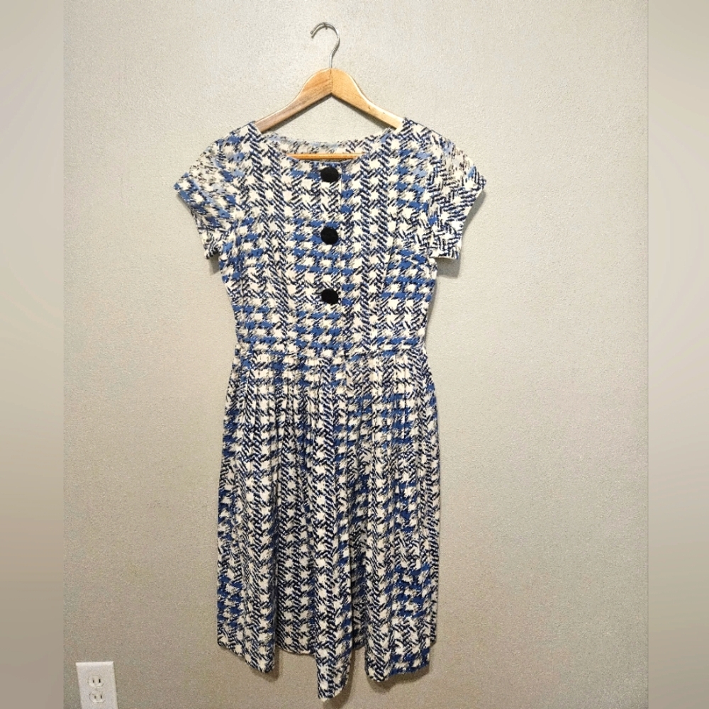 Vintage Handmade Dress - Classic 1950s/60s Silhouette